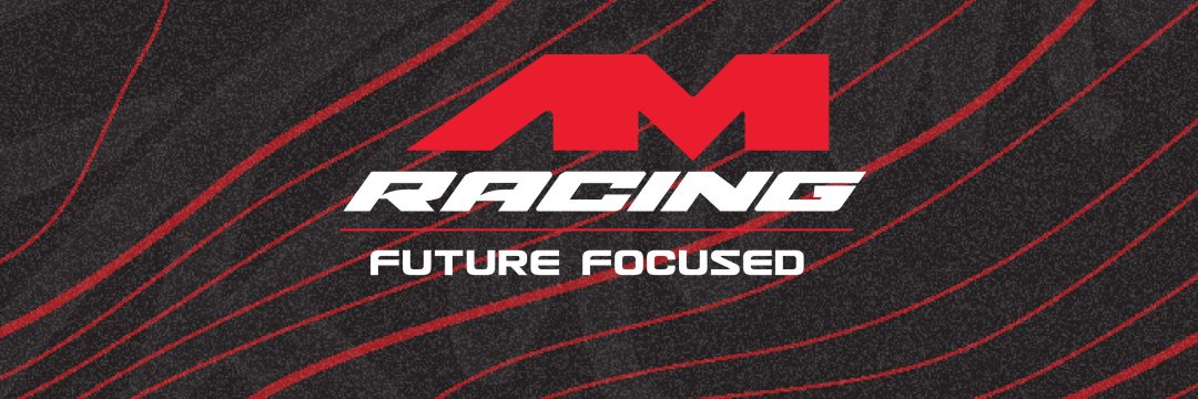 AM Racing's banner