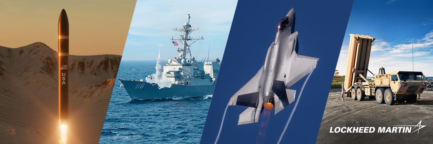 Lockheed Martin's banner