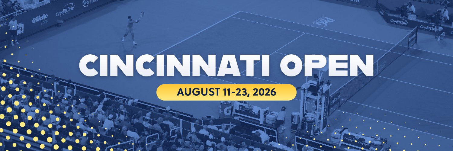 Cincinnati Open's banner