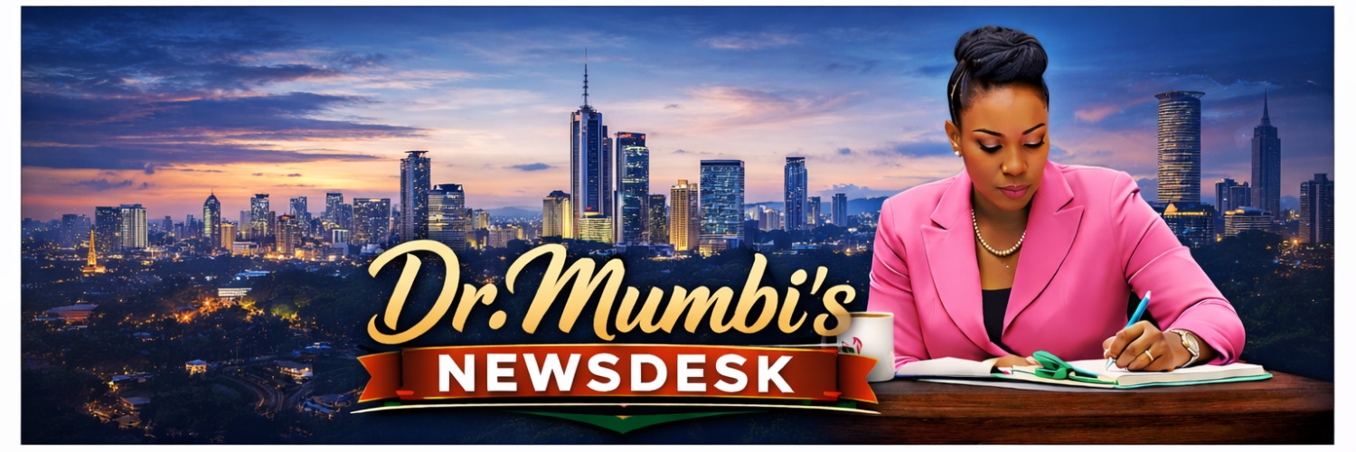 Dr. Mumbi's Newsdesk's banner