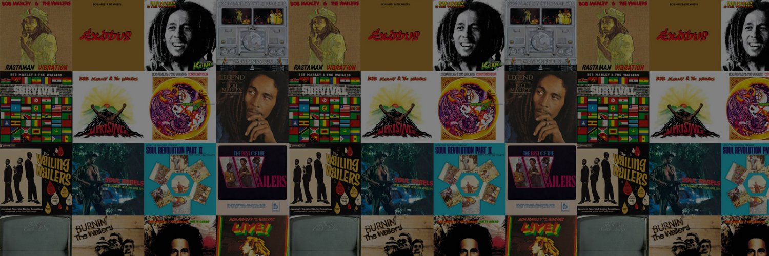 Bob Marley's banner