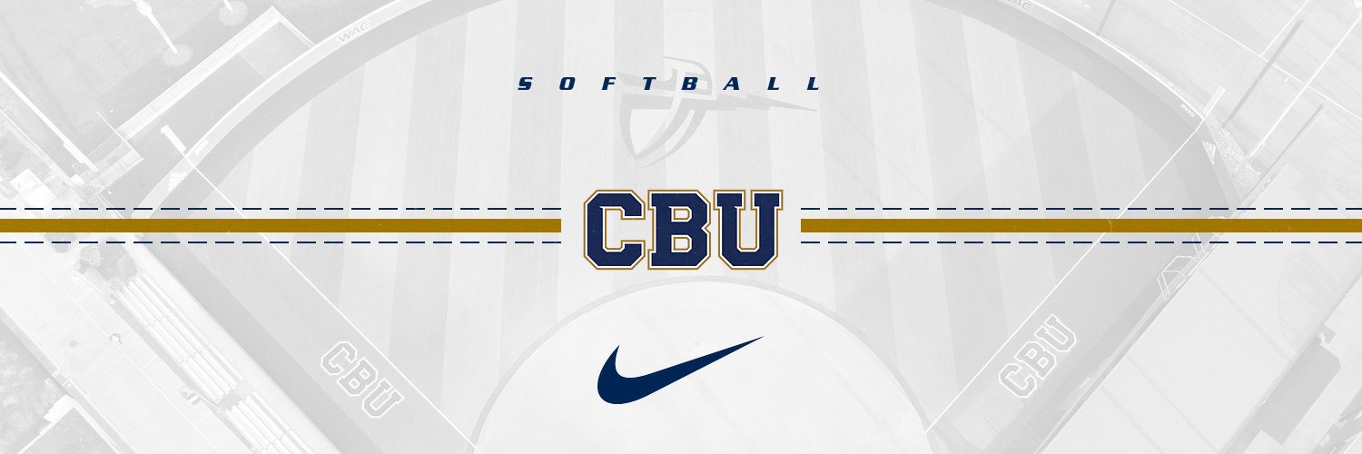 California Baptist Softball's banner