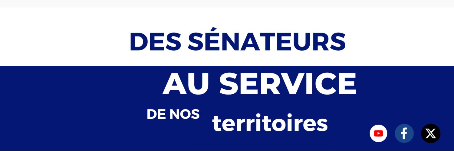 Les Républicains Sénat's banner