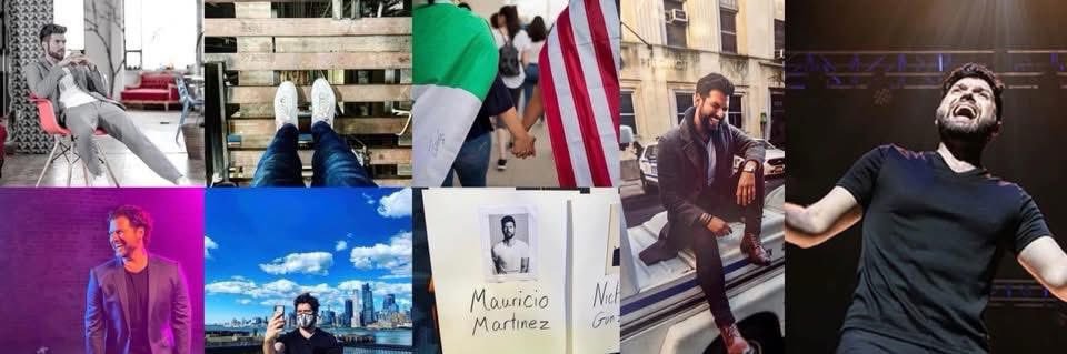 Mauricio Martínez's banner