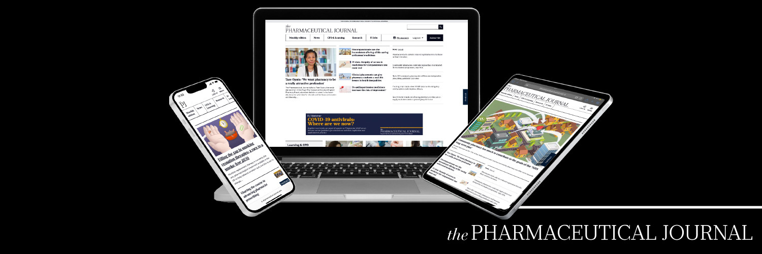 The Pharmaceutical Journal's banner