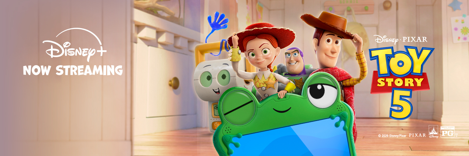 Pixar's banner