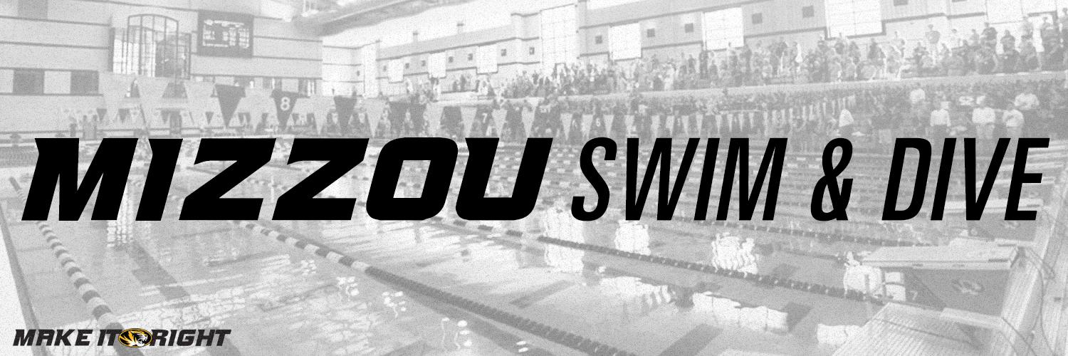Mizzou Swimming & Diving's banner