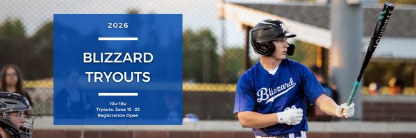 Blizzard Baseball's banner