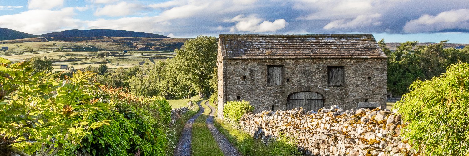 Yorkshire Dales National Park's banner