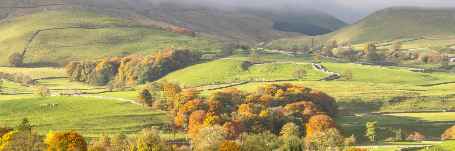 Yorkshire Dales National Park's banner