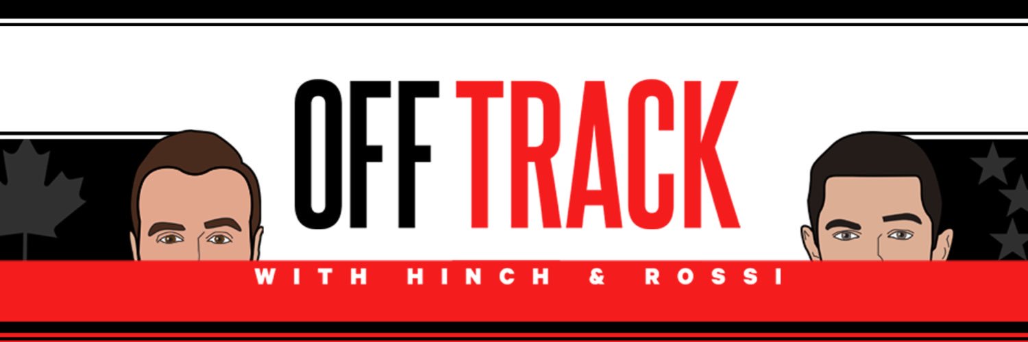 Off Track with Hinch and Rossi's banner