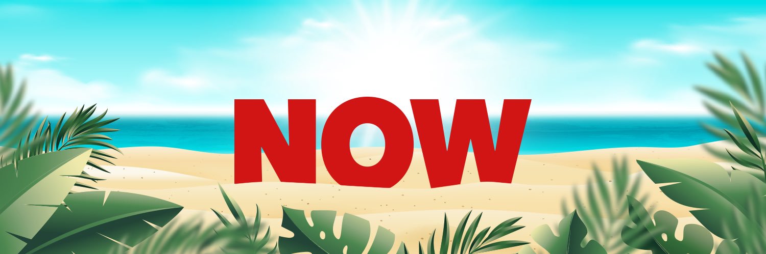 NOW's banner