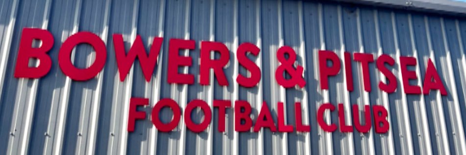 Bowers & Pitsea FC's banner