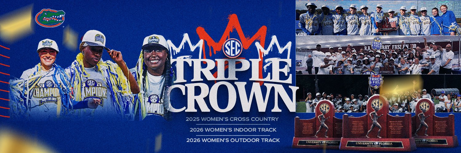 Gators Track and Field & Cross Country's banner
