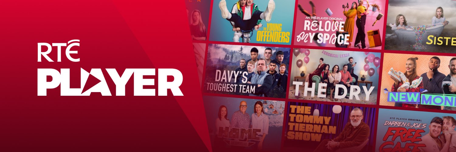 RTÉ Player's banner
