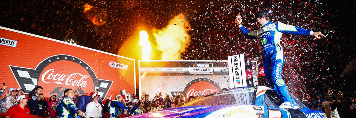Charlotte Motor Speedway's banner