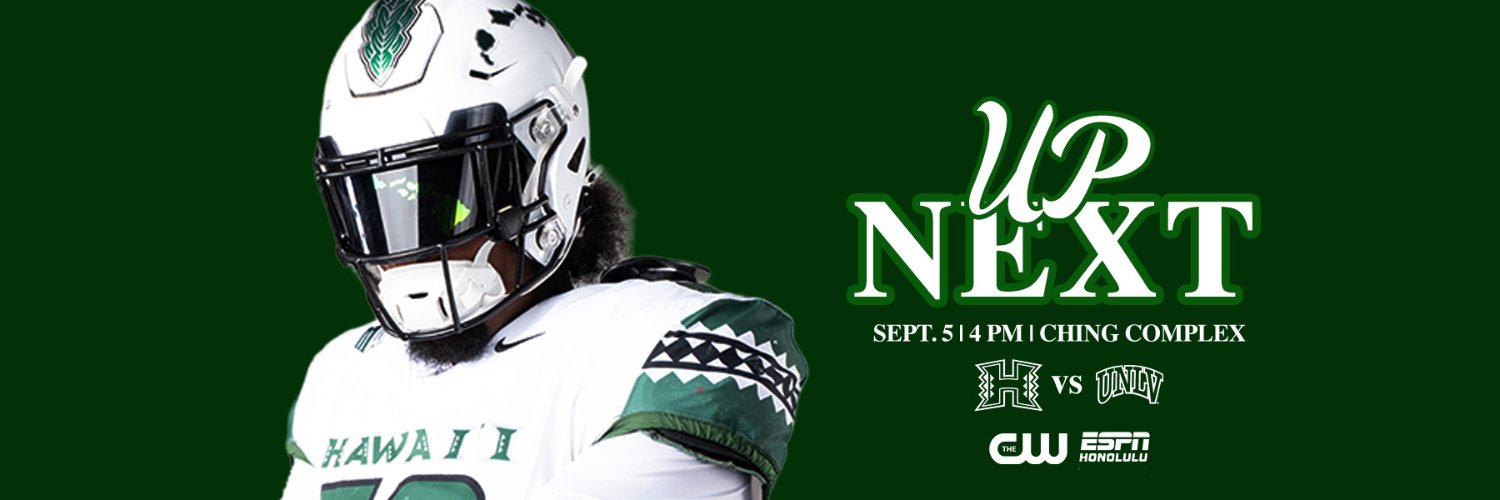 Hawaii Football's banner
