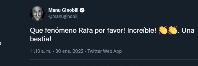 Rafa Palavecino's banner