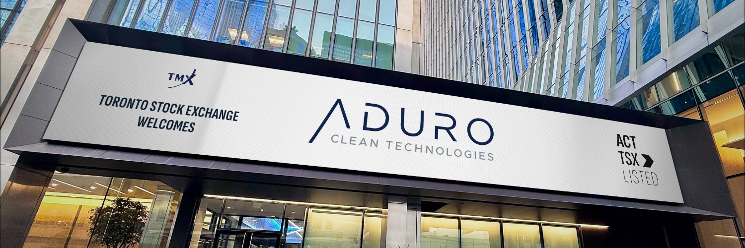 Aduro Clean Technologies's banner