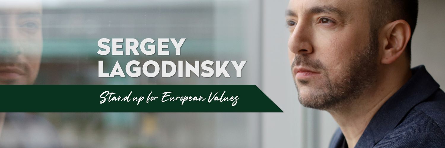 Sergey Lagodinsky's banner