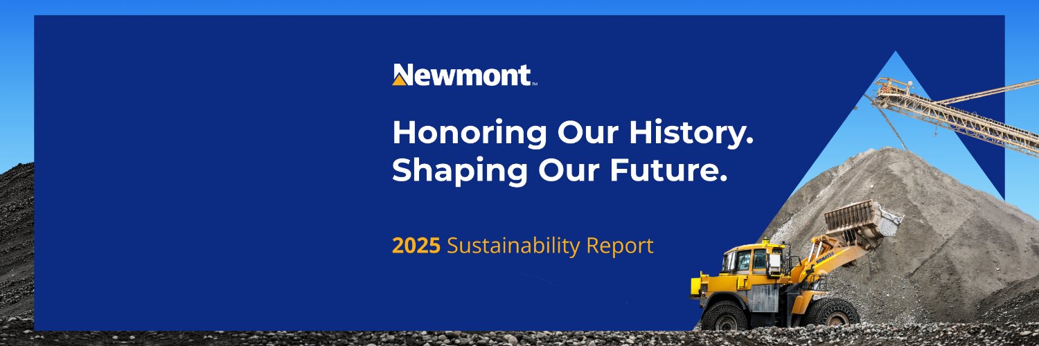 Newmont Corporation's banner