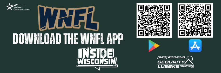 Wisconsin Sports Talk on WNFL's banner