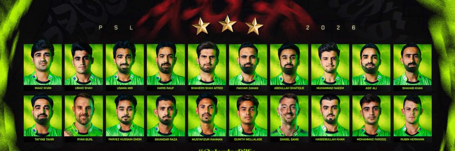 Lahore Qalandars's banner