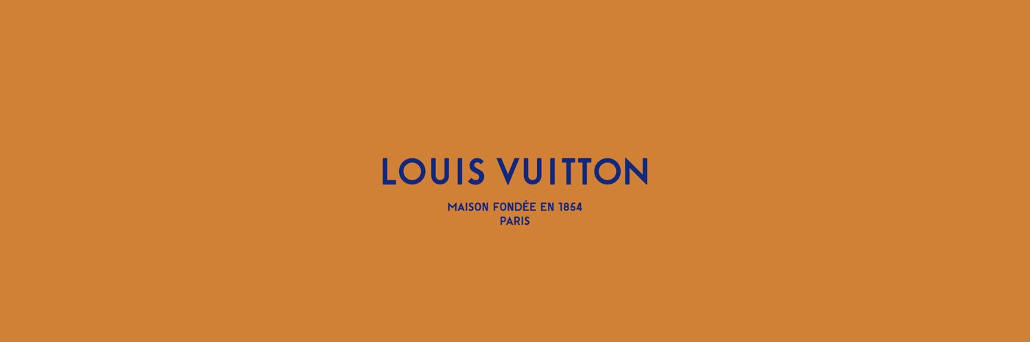 Louis Vuitton's banner
