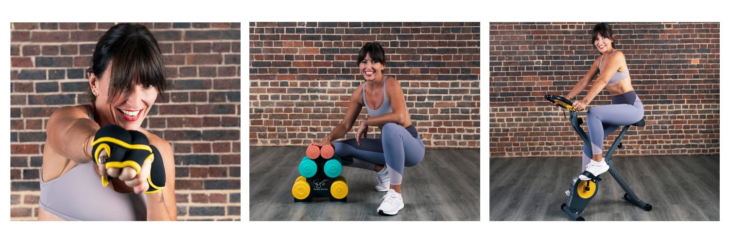 Davina McCall's banner