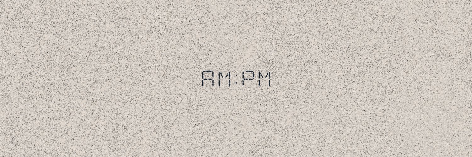AM's banner
