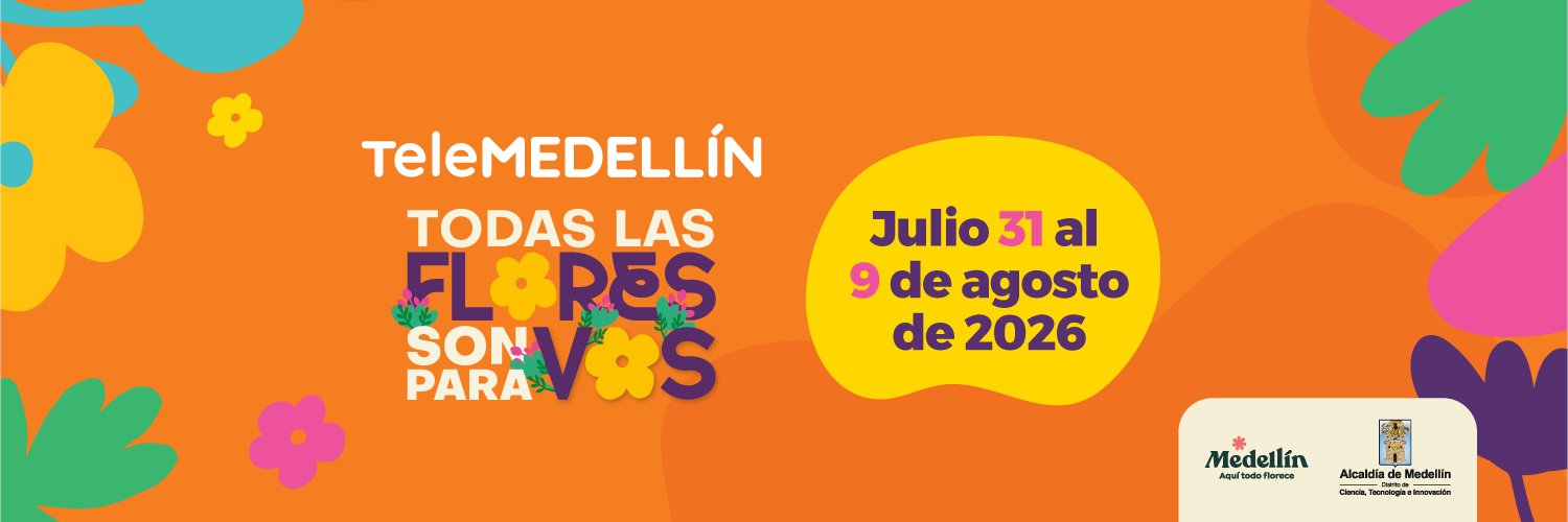 Telemedellín's banner