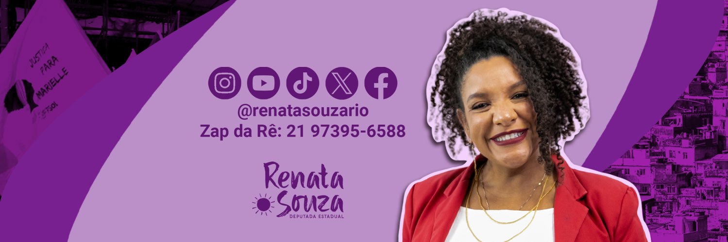 Renata Souza's banner