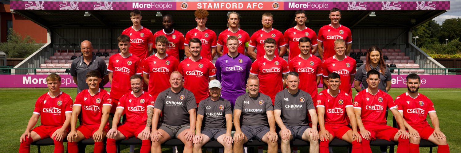 Stamford AFC's banner