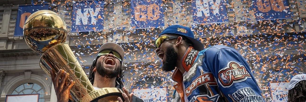 ShwinnyPooh, Knicks championship enjoyer's banner
