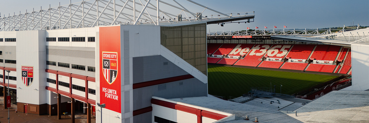 Stoke City FC's banner