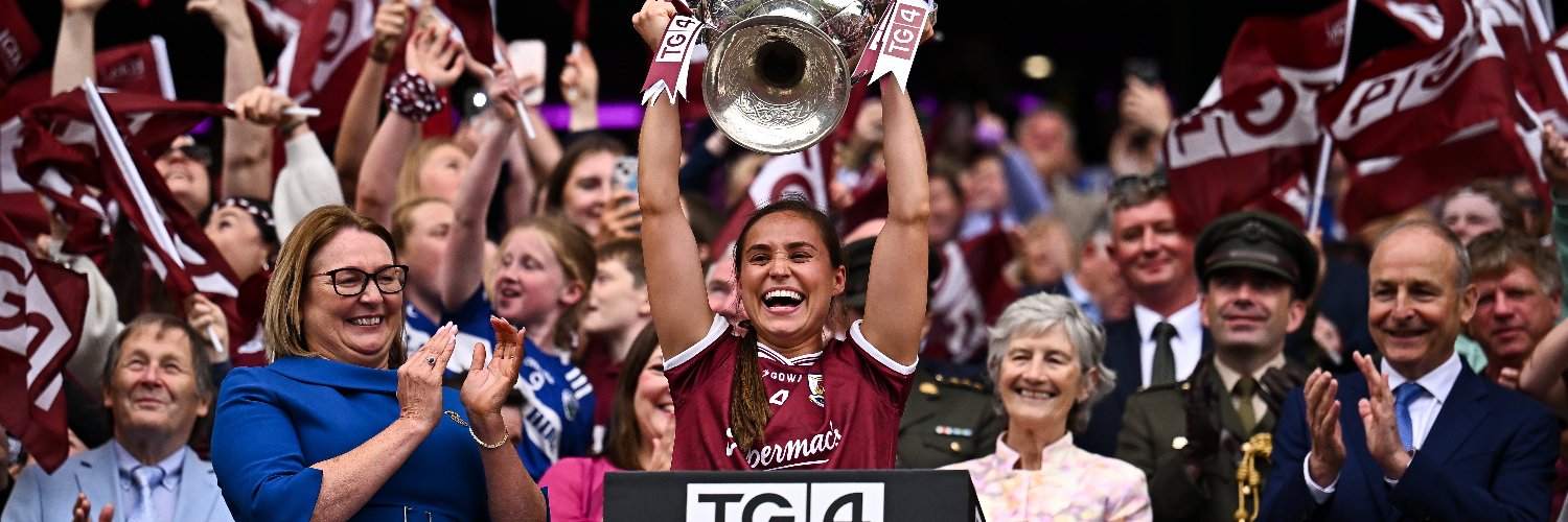 Ladies Football's banner