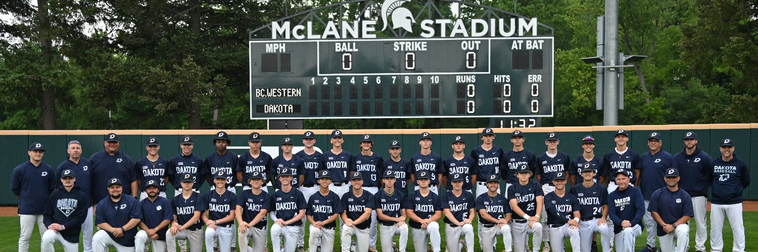 Dakota Baseball's banner