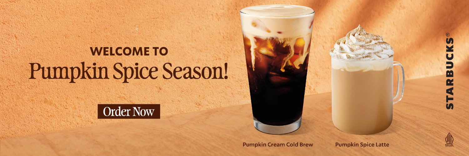 Starbucks Indonesia's banner