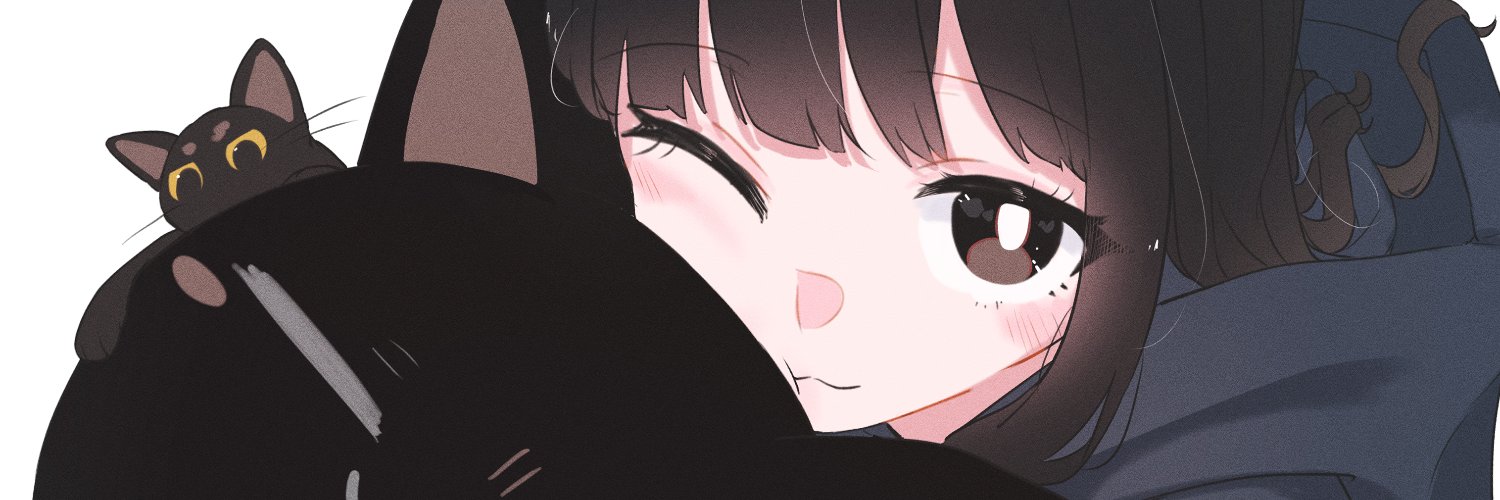 めがてる🐈‍⬛うちの黒猫、おんなのこ🐾発売中's banner
