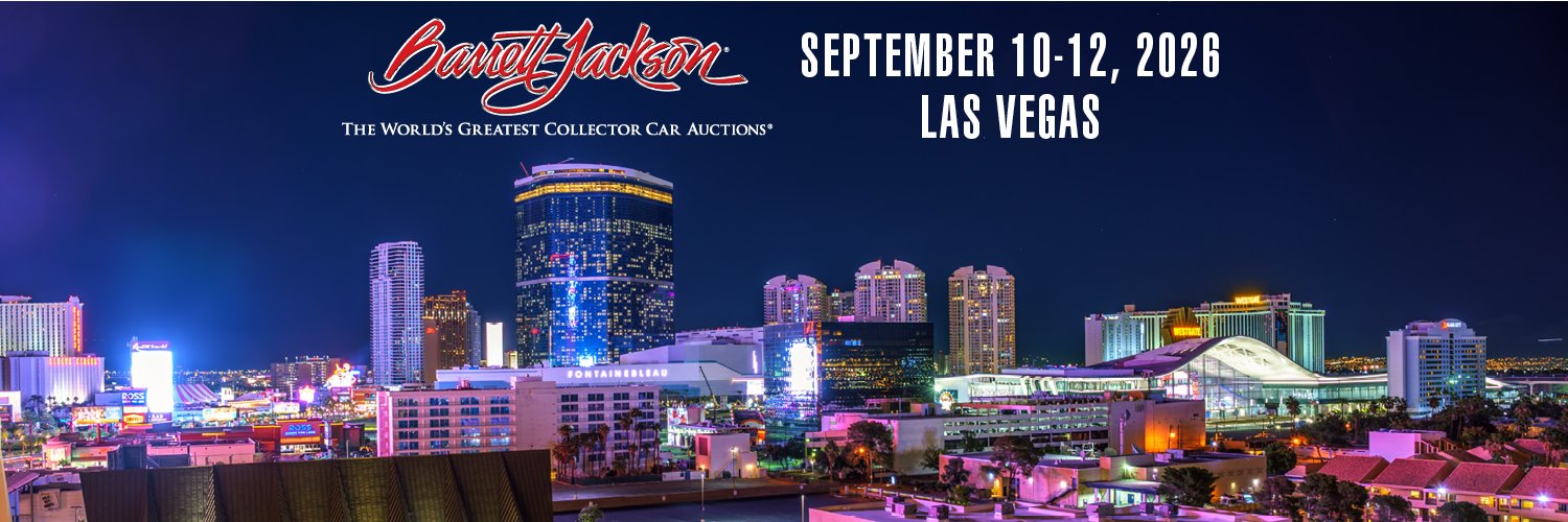 Barrett-Jackson's banner