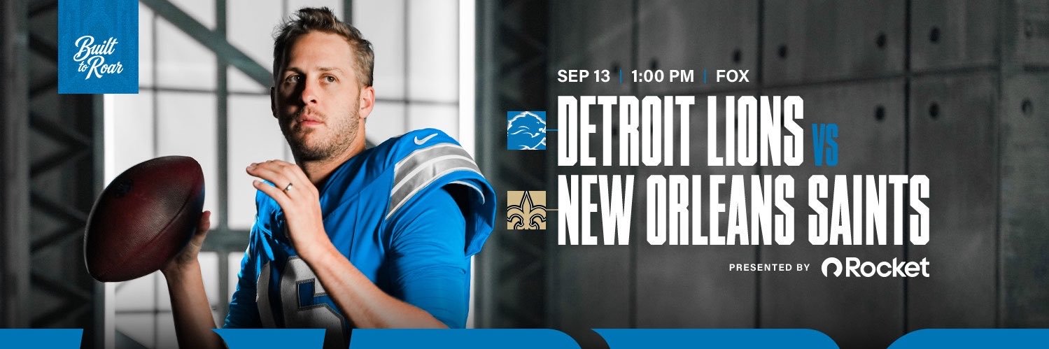 Detroit Lions's banner