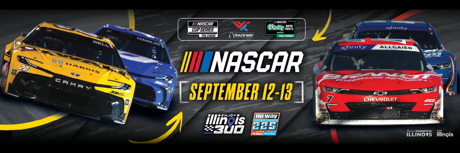 WWT Raceway's banner