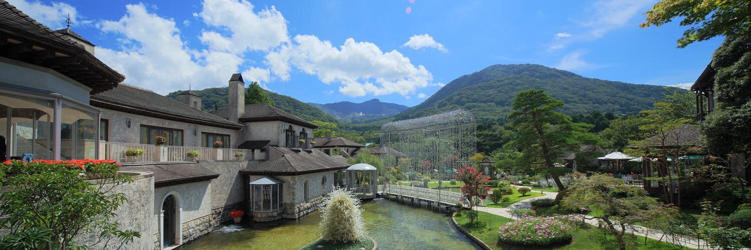 箱根ガラスの森美術館🦆開館30周年's banner