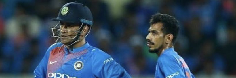 Yuzvendra Chahal's banner