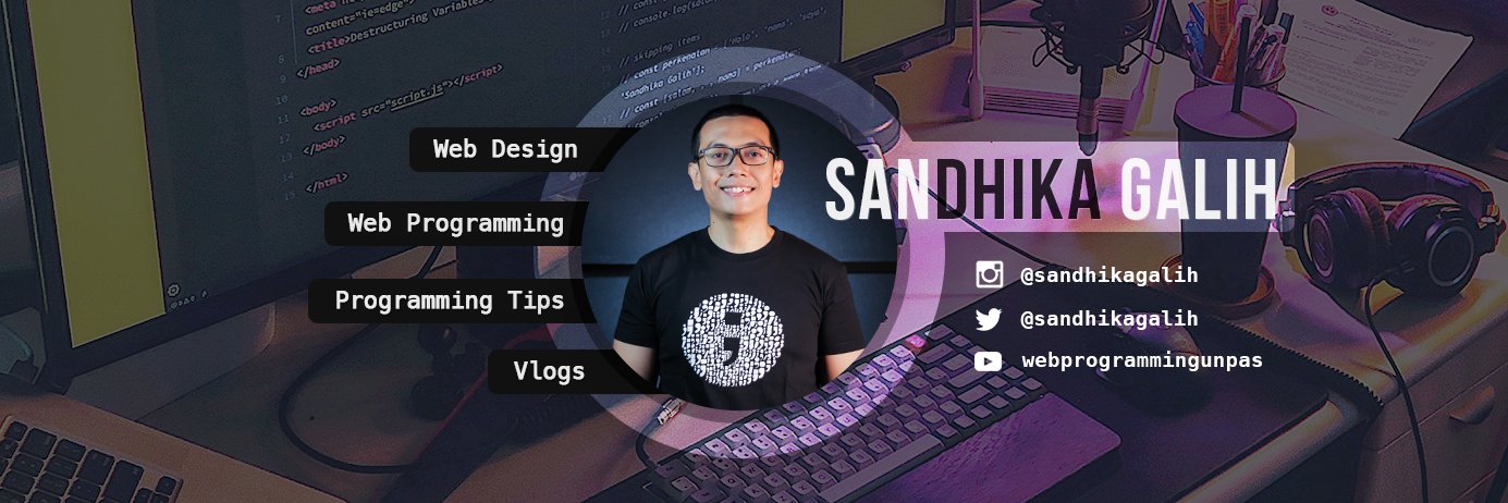 Sandhika Galih's banner