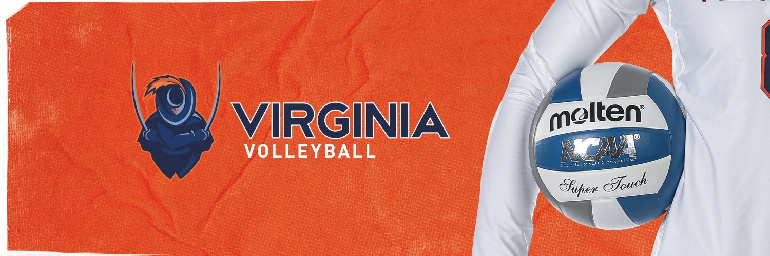 Virginia Volleyball's banner