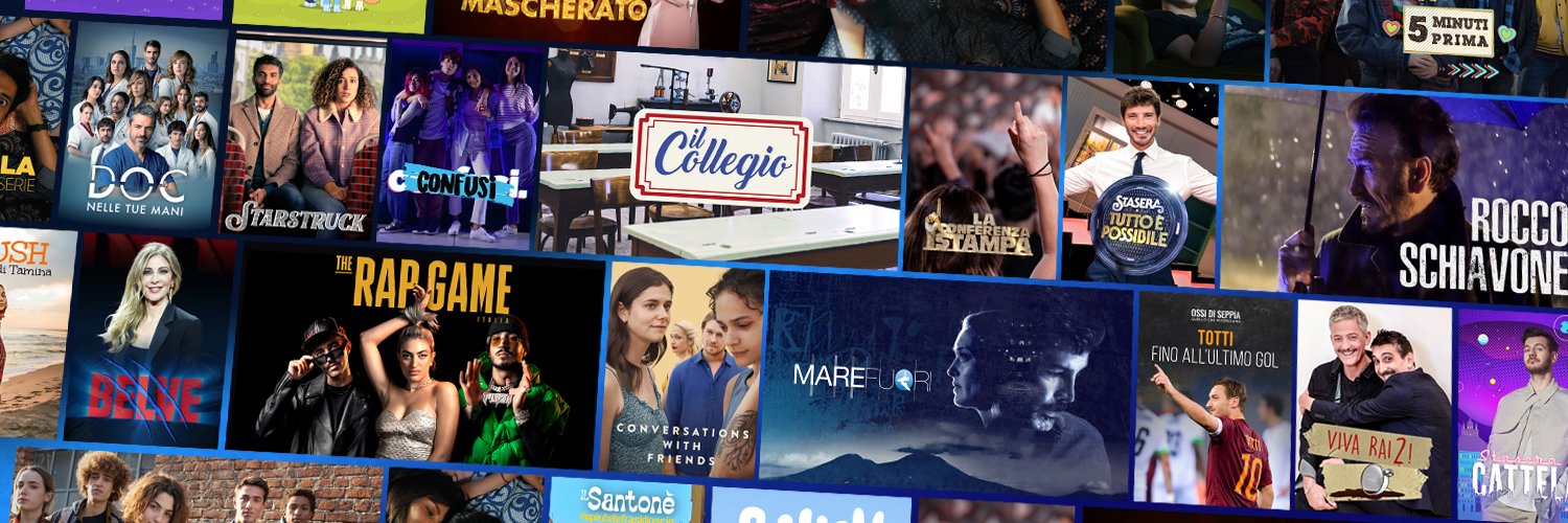 RaiPlay's banner