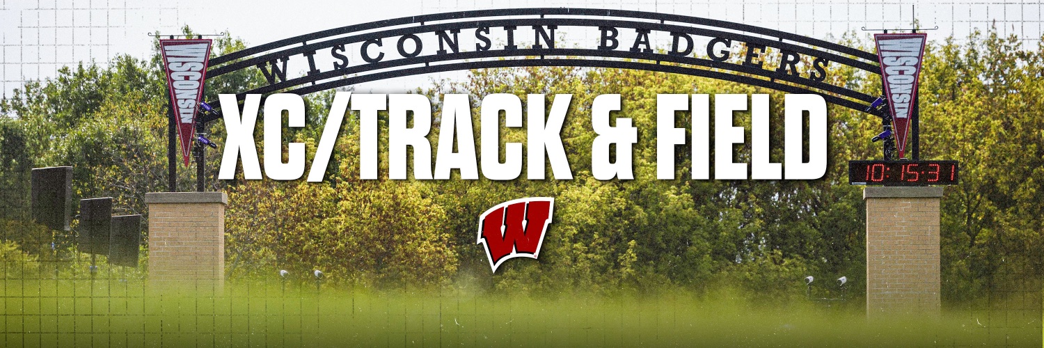 Wisconsin Track & Field and Cross Country's banner