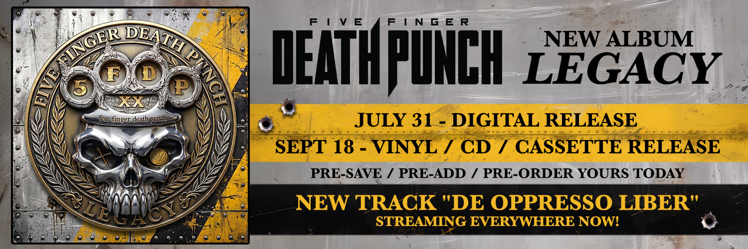 Five Finger Death Punch's banner