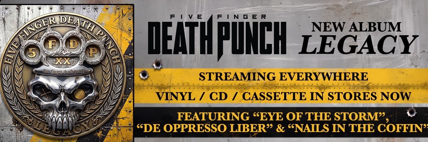 Five Finger Death Punch's banner